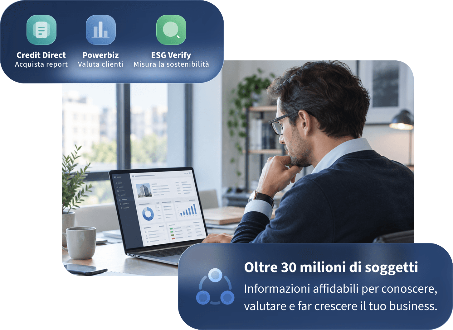 Benvenuto in Cerved Online: Informazioni veloci, sicure per professionisti e piccole imprese